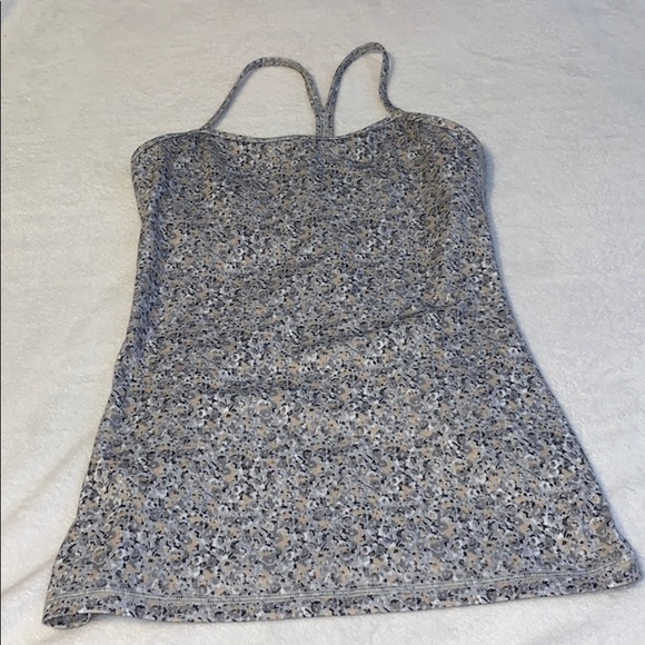 lululemon athletica Tops - Lululemon power Y tank top earth tones